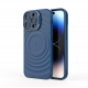 Comet Blue - TitanShield Wave Silicone Magsafe Back Case for iPhone 14 Pro Max