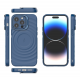 Comet Blue - TitanShield Wave Silicone Magsafe Back Case for iPhone 14 Pro Max