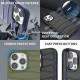 Comet Blue - Premium Soft Heat Dissipation Breathable Silicone Back Case for iPhone 14 Pro Max