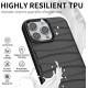 Matte Black - Premium Soft Heat Dissipation Breathable Silicone Back Case for iPhone 14 Pro Max