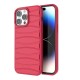 Valentine Red - Premium Soft Heat Dissipation Breathable Silicone Back Case for iPhone 14 Pro Max