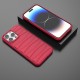 Valentine Red - Premium Soft Heat Dissipation Breathable Silicone Back Case for iPhone 14 Pro Max
