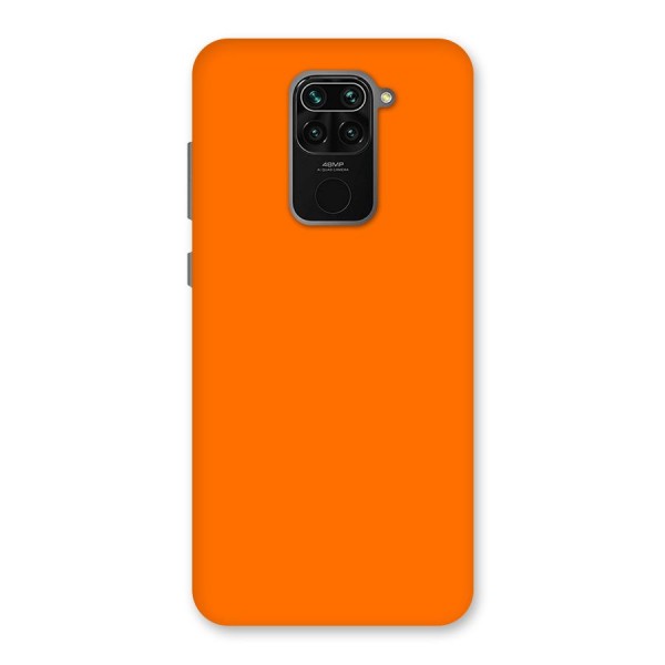 Mac Orange Back Case for Redmi Note 9
