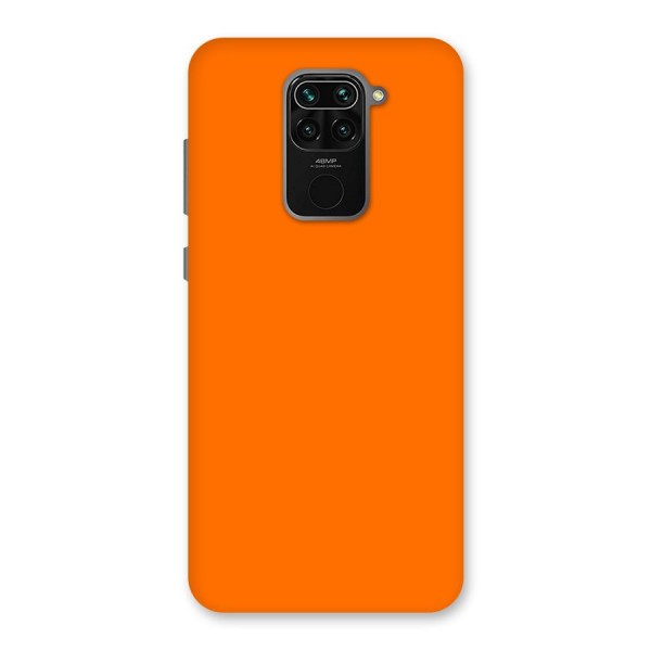 Mac Orange Back Case for Redmi Note 9