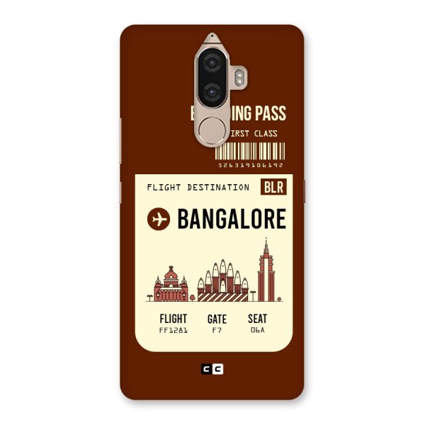 Bangalore Boarding Pass Back Case for Lenovo K8 Note