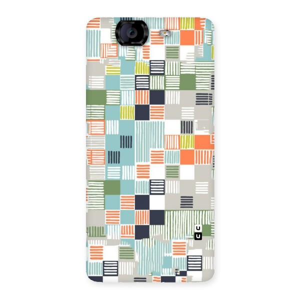 Tiny Boxes Stripes Back Case for Canvas Knight A350