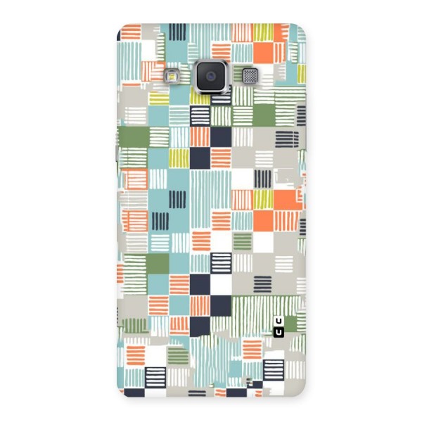 Tiny Boxes Stripes Back Case for Galaxy Grand 3