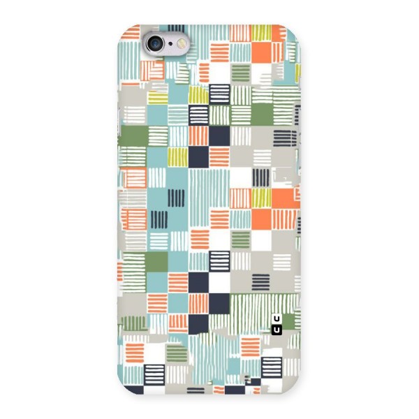Tiny Boxes Stripes Back Case for iPhone 6 6S